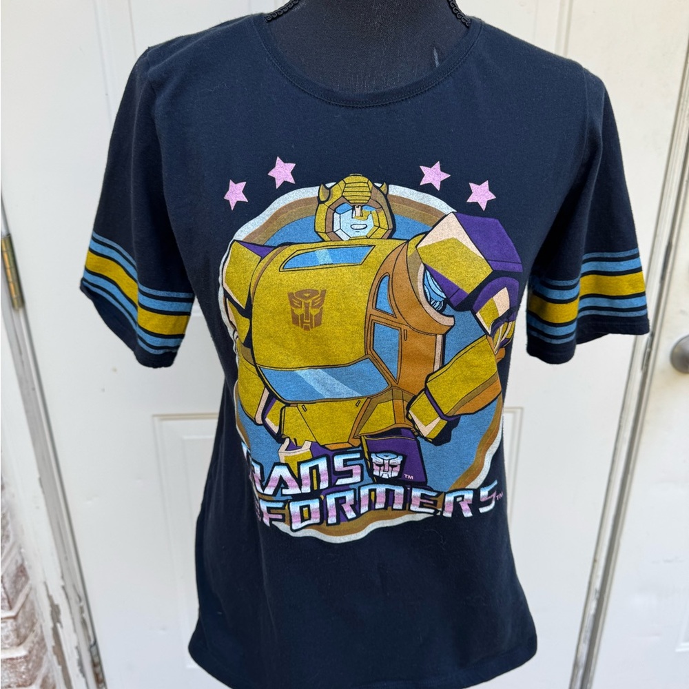 Hasbro, Trans Formers, Short Sleeve, Black, Shirt, Size XL